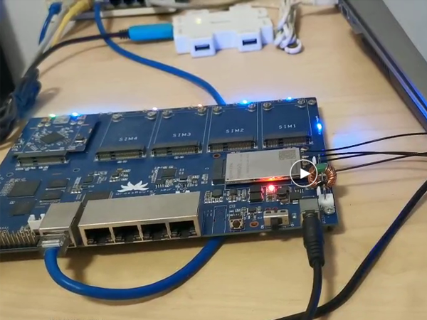 小草科技-Banana Pi 5G融合通信網(wǎng)關(guān)設(shè)計，采用MTK mt7622, 配合移遠(Quectel) 5G模組